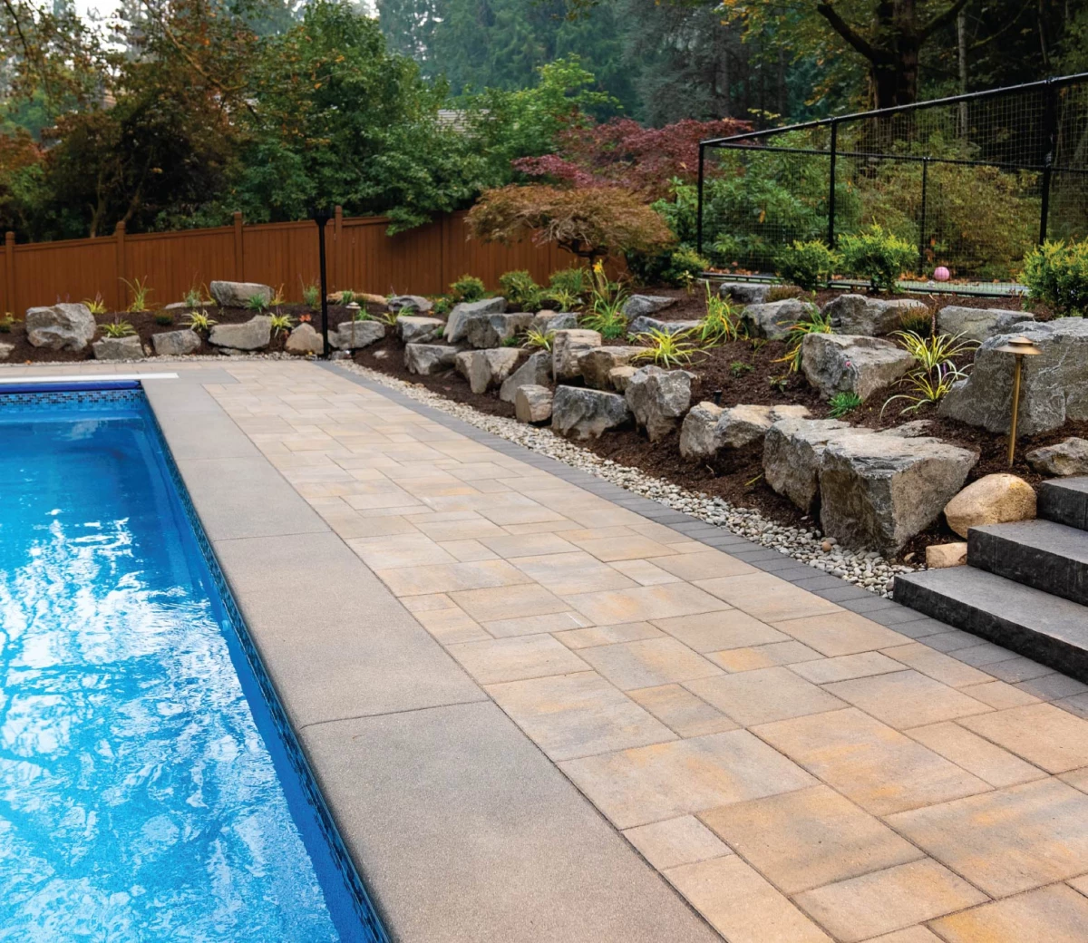 All-encompassing Poolside Outdoor Living Solutions